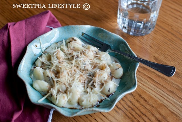 Spinach Artichoke Gnocchi