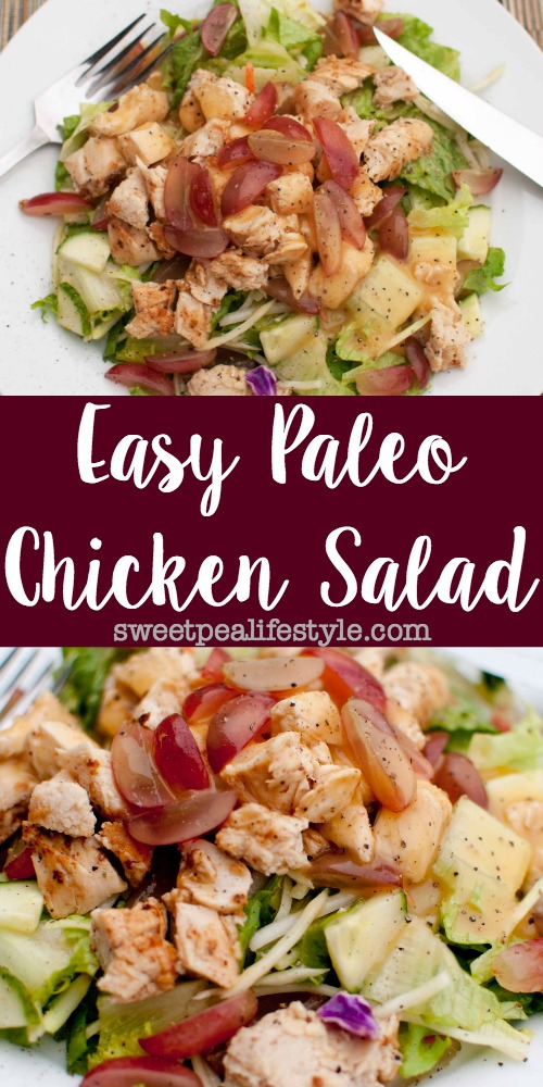 easy chicken paleo salad