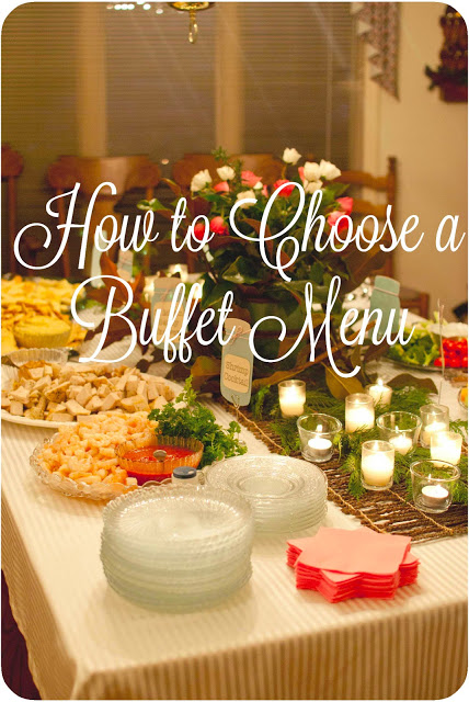 How to Choose a Buffet Menu