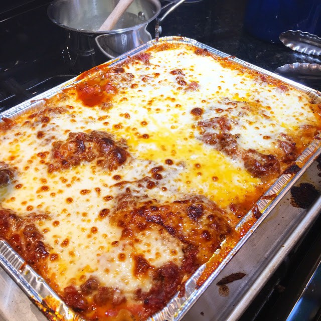 angry lasagna and how to feeze it