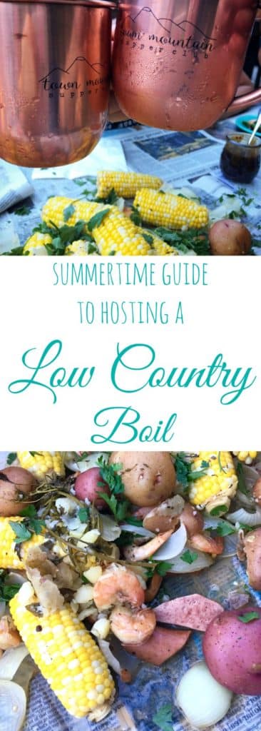 summertime guide to hosting a low country boil