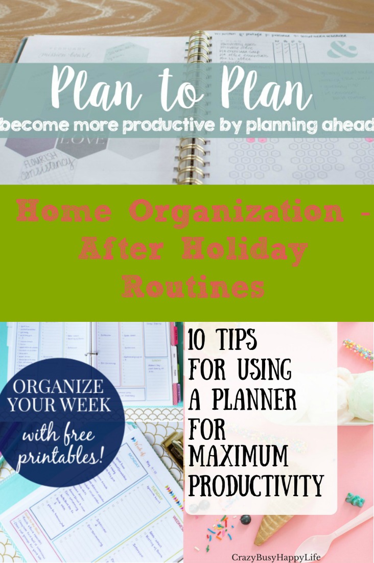 Home Organization – After Holiday Routines + HM #167