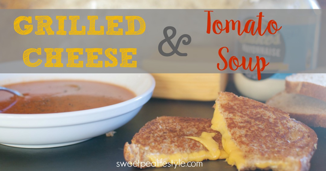 The BEST grilled cheese & tomato soup you will ever make! A few easy pantry staples, and you have a meal within 10 minutes. Great for busy weeknights!