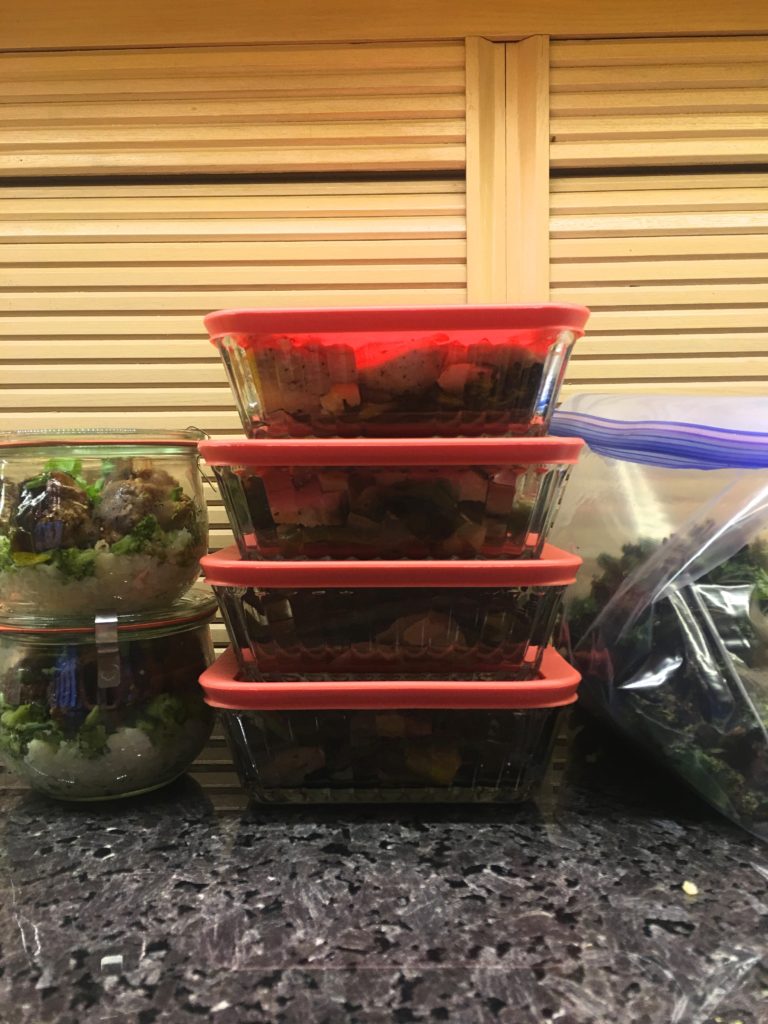low carb meal prepping
