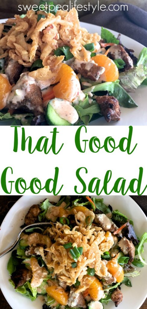 This Good Good salad is exactly what your low carb menu needs tonight.