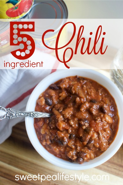 5 Ingredient Chili