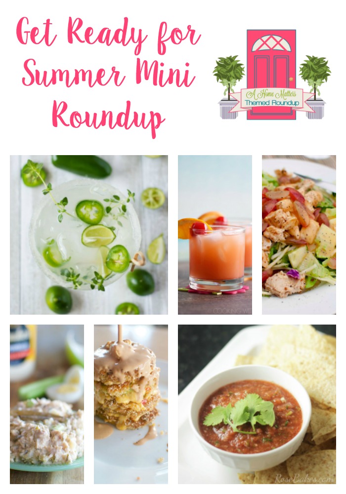 Get ready for summer! Check out these great ideas for summer fun and entertaining. Find fabulous food and drink recipes, and tips and tricks for the best summer ever. Plus, link up at Home Matters.
