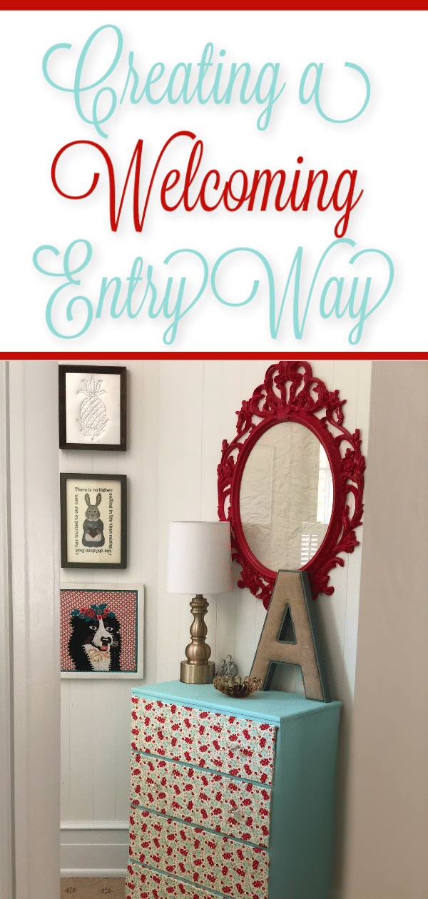 How to Create a Welcoming Entry Way | Apartment Style - Sweetpea Lifestyle
