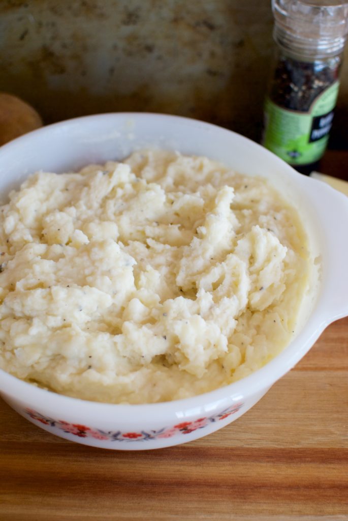 Mashed potatoes for Thanksgiving recipe