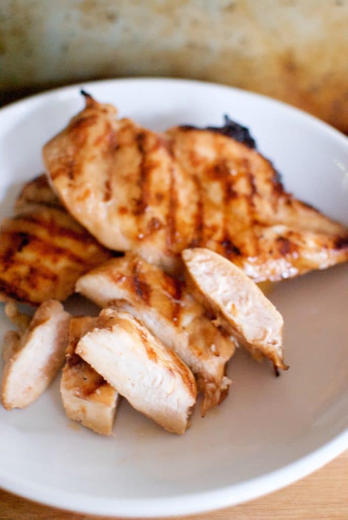 Grilled chicken recipe idea for easy meal prep