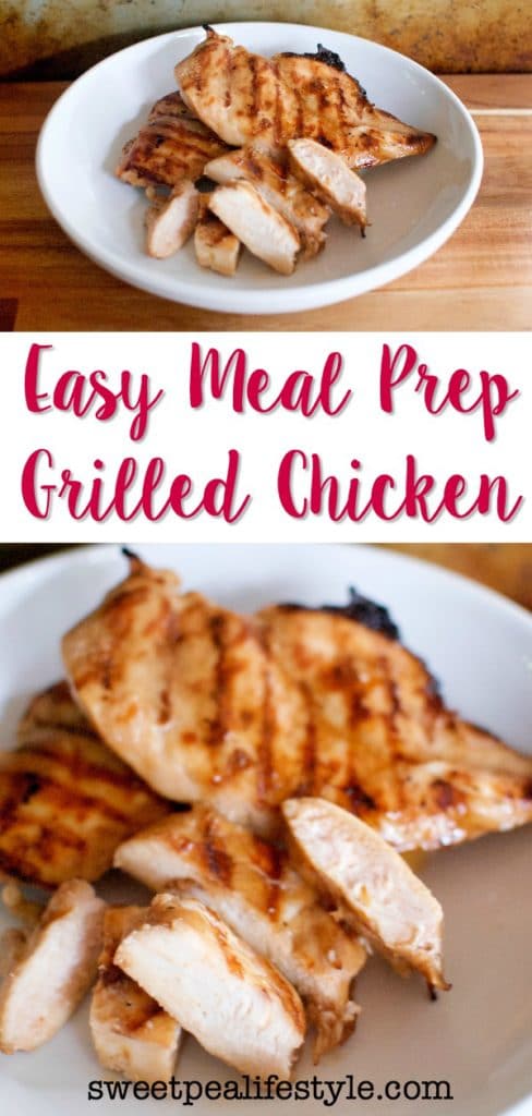 Easy grilled chicken recipe for meal prepping ideas