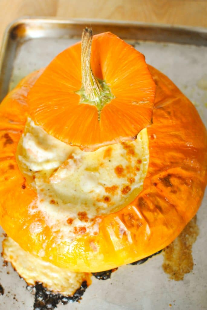 Pumpkin Fondue Baked