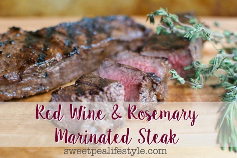 Red Wine & Herb-Marinated Steak