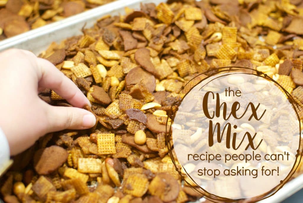 Chex Mix Recipe for a Crowd!