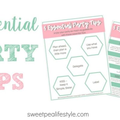 5 Essential Party Plannings Tips