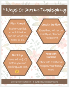 how to survive thanksgiving