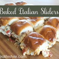 Baked Italian Sliders