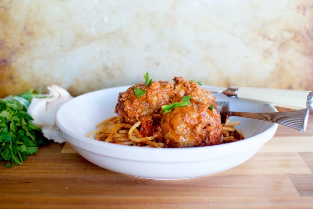 Spaghetti and meatball recipe