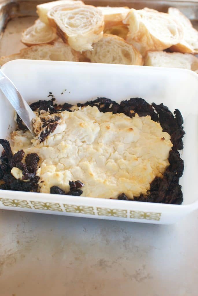 Sun Dried Tomato Goat Cheese Dip is a great appetizer you can make ahead