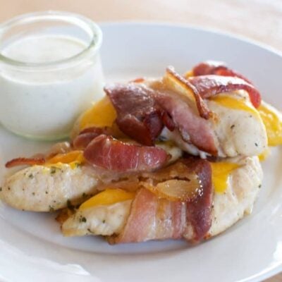 Keto Bacon Wrapped Chicken Tenders