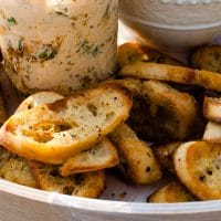 Garlic Herb Bruschetta