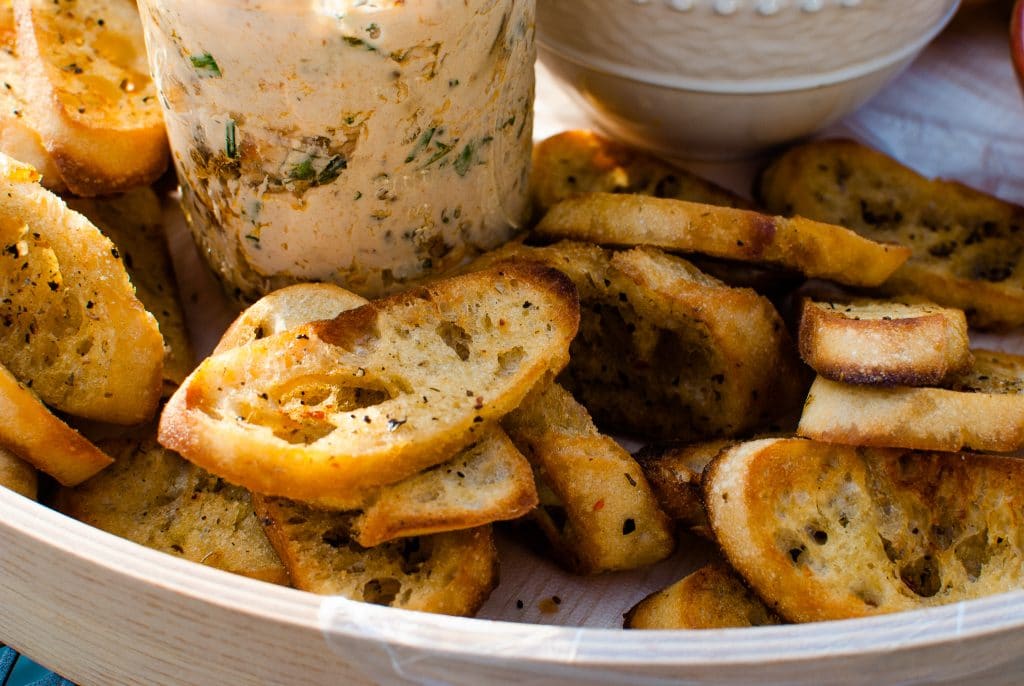 Garlic Herb Bruschetta