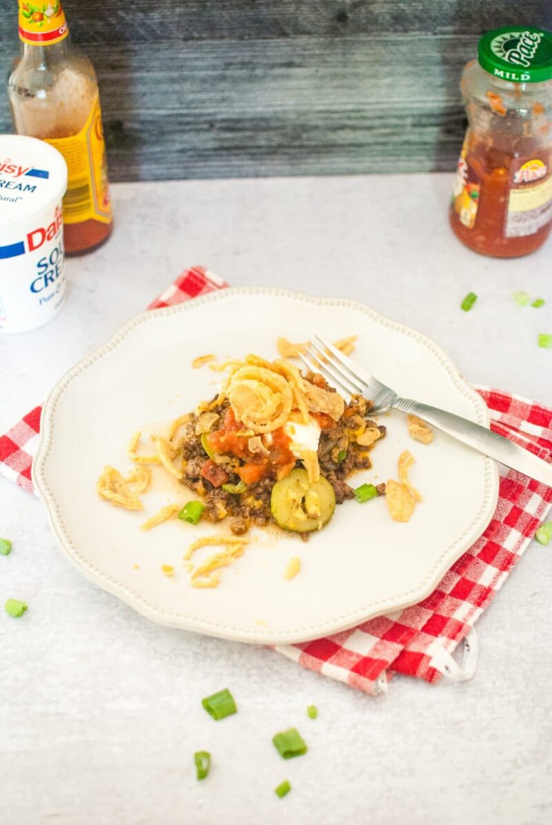 Zucchini Taco Casserole Sweetpea Lifestyle