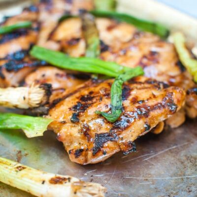 Grilled Vidalia Pickle Chicken