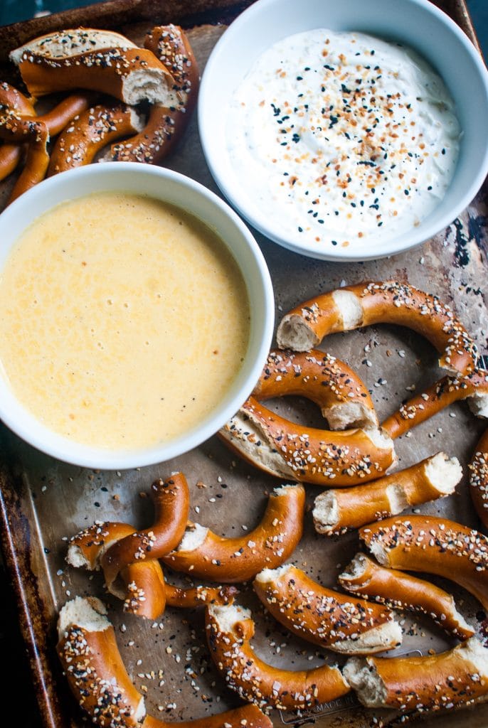 soft baked pretzel appetizer idea