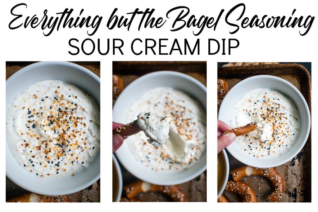 Everything but the Bagel Sour Cream Dip