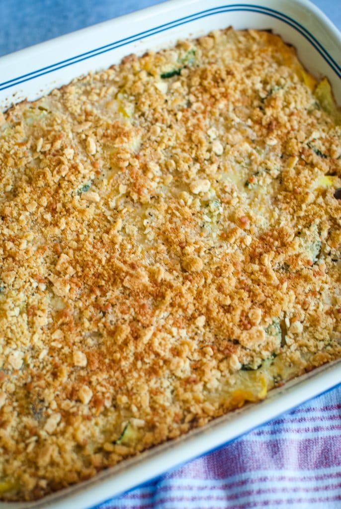 summer squash casserole from whiskey in a teacup by reese witherspoon