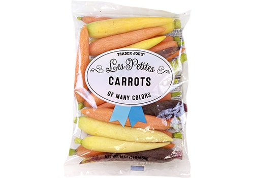 les petites carrots of many colors