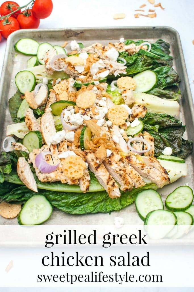 grilled greek chicken salad
