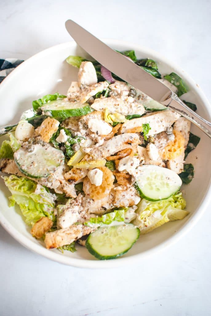 greek chicken salad