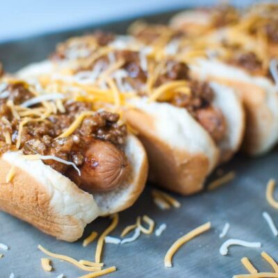 Sloppy Dogs | Sloppy Joe Topped Hot Dogs