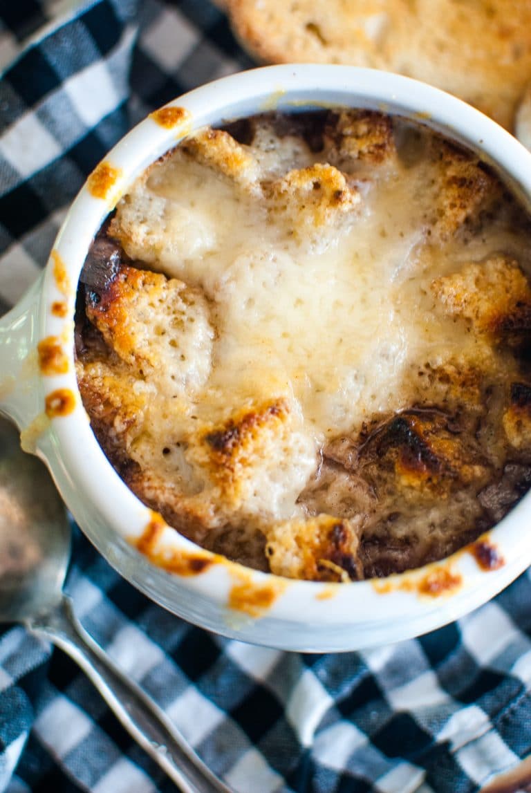 Classic French Onion Soup with Red Wine Sweetpea Lifestyle