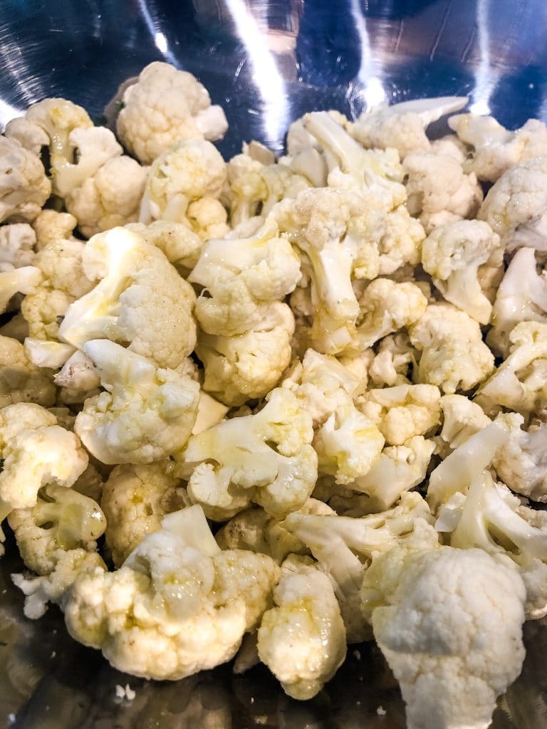 cauliflower with olive oil