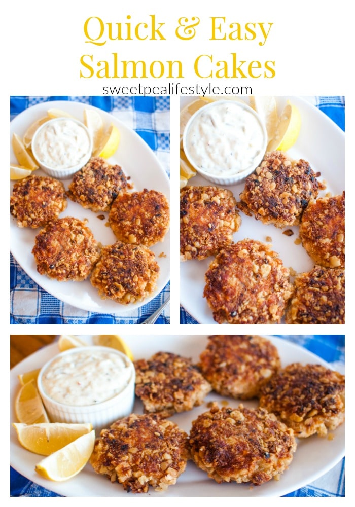 quick and easy salmon cakes