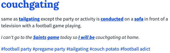 couchgating definition