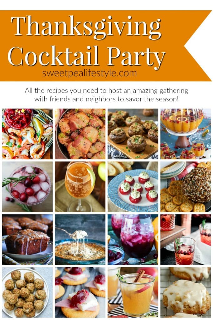 thanksgiving cocktail party idea