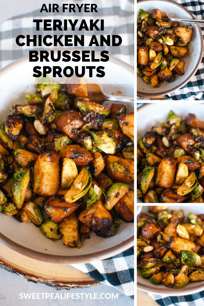 teriyaki chicken and brussels sprouts