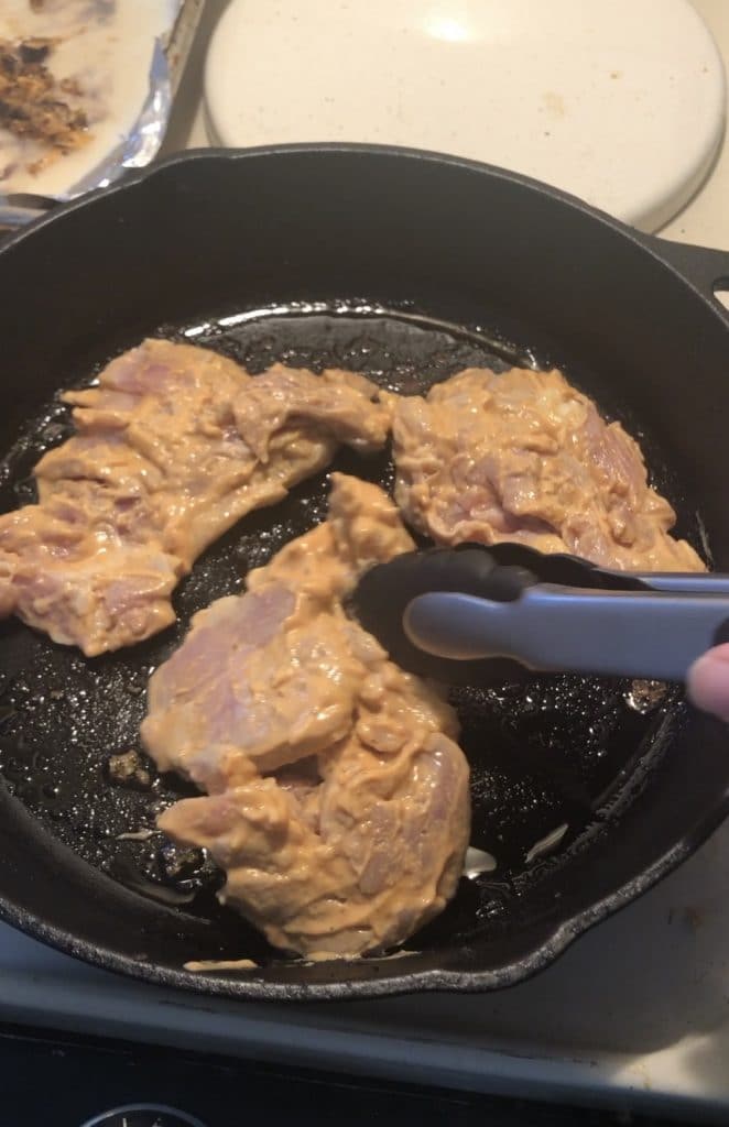 pan grillig chicken