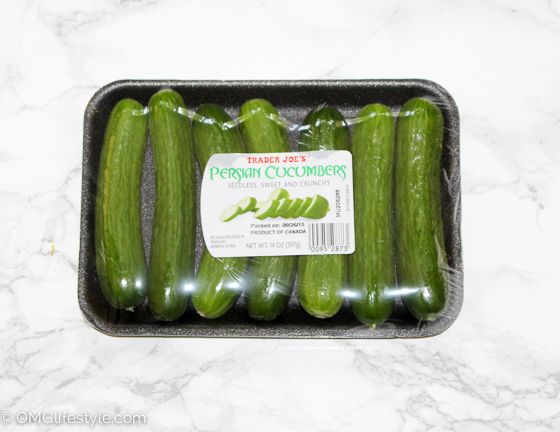 Persian Cucumbers from Trader Joes