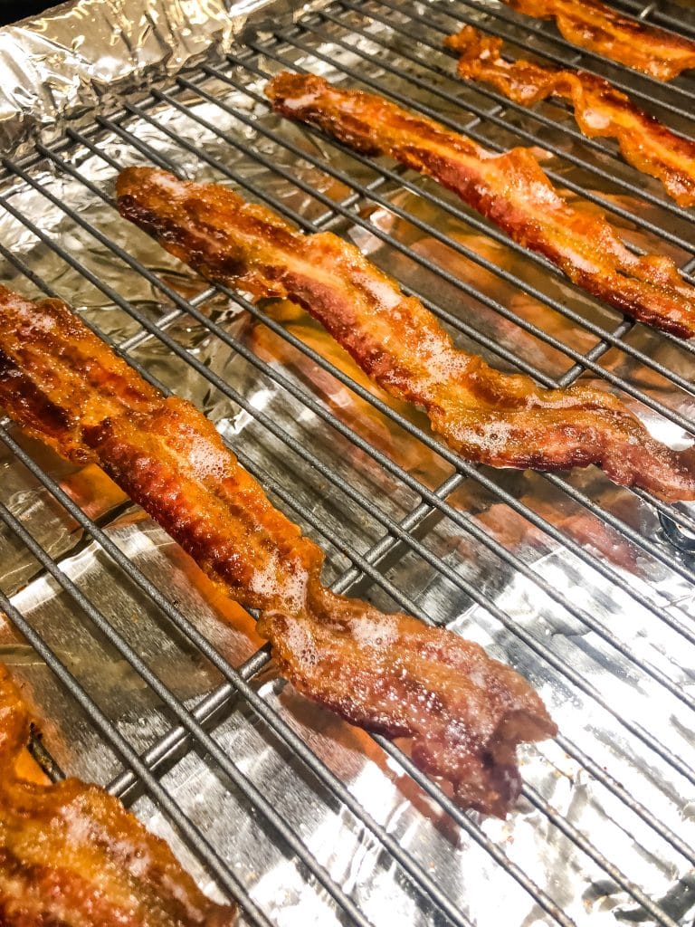 closeup bacon