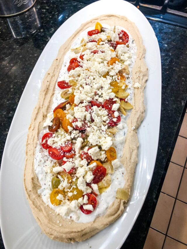 Easy Layered Greek Dip
