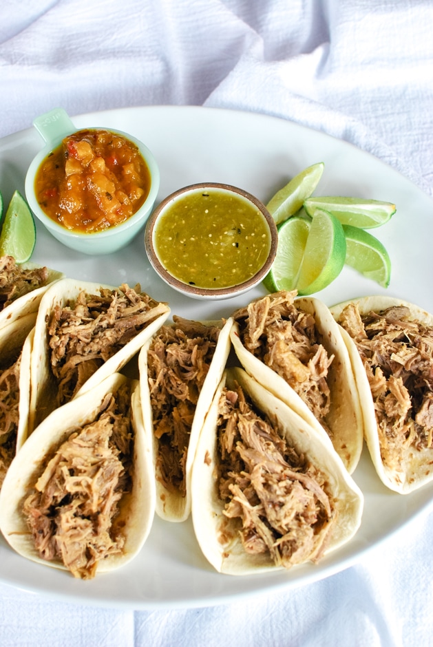 Quick Pulled Pork Tacos