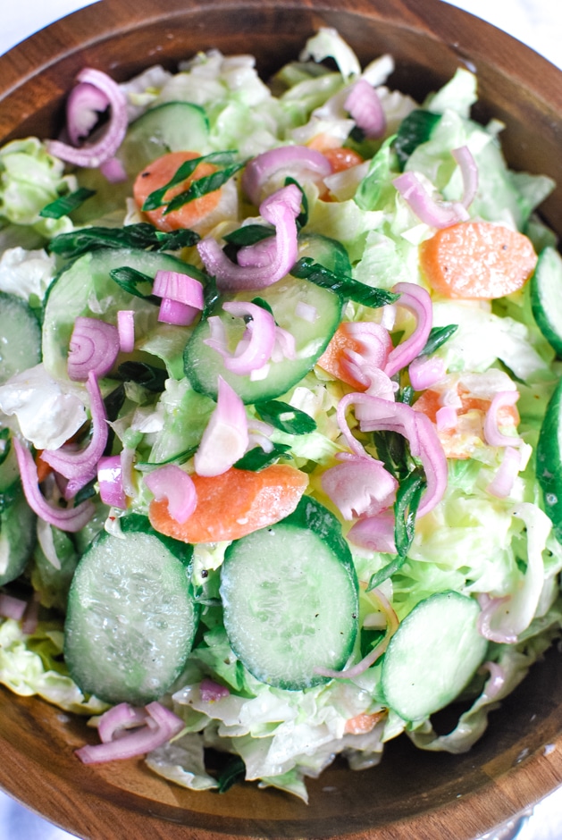 The Best Chopped Salad Ever
