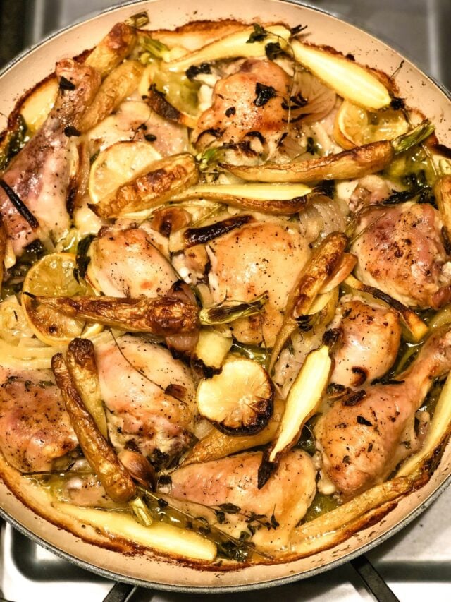 Olive Oil Roasted Chicken Confit
