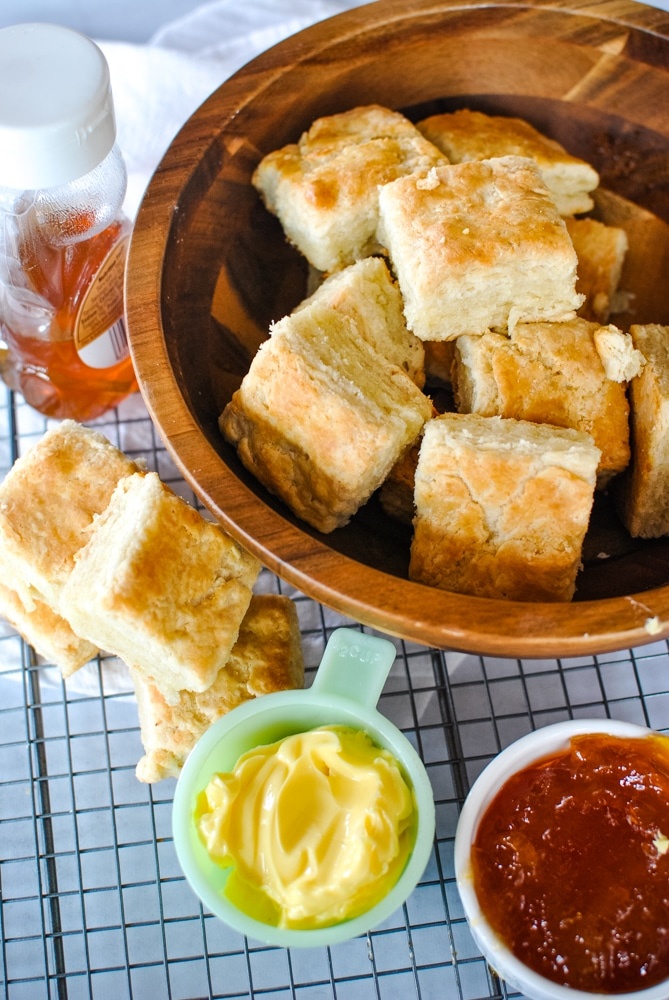 fluffy biscuits for side dishes for chicken tenders