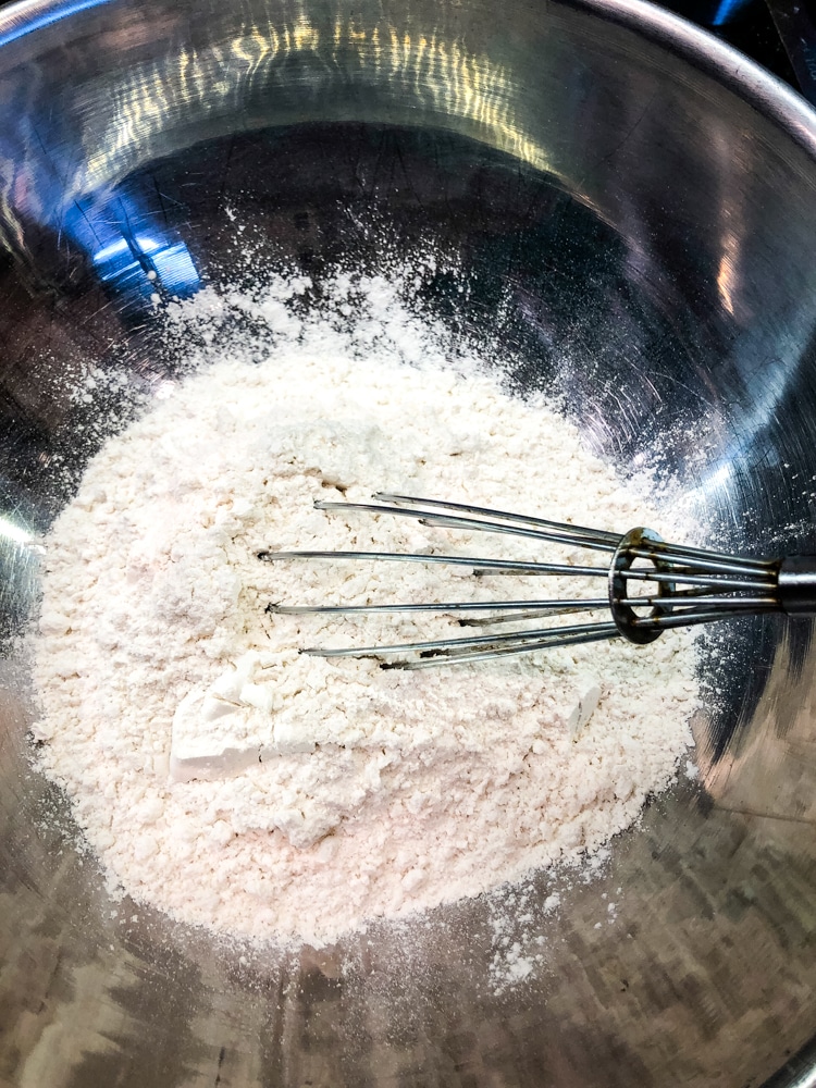 Sifting Self Raising Flour